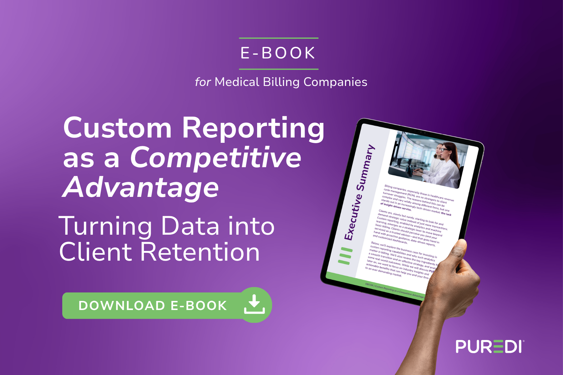 PUREDI LP Image_Custom Reporting